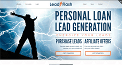 Desktop Screenshot of leadflash.com