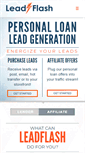 Mobile Screenshot of leadflash.com